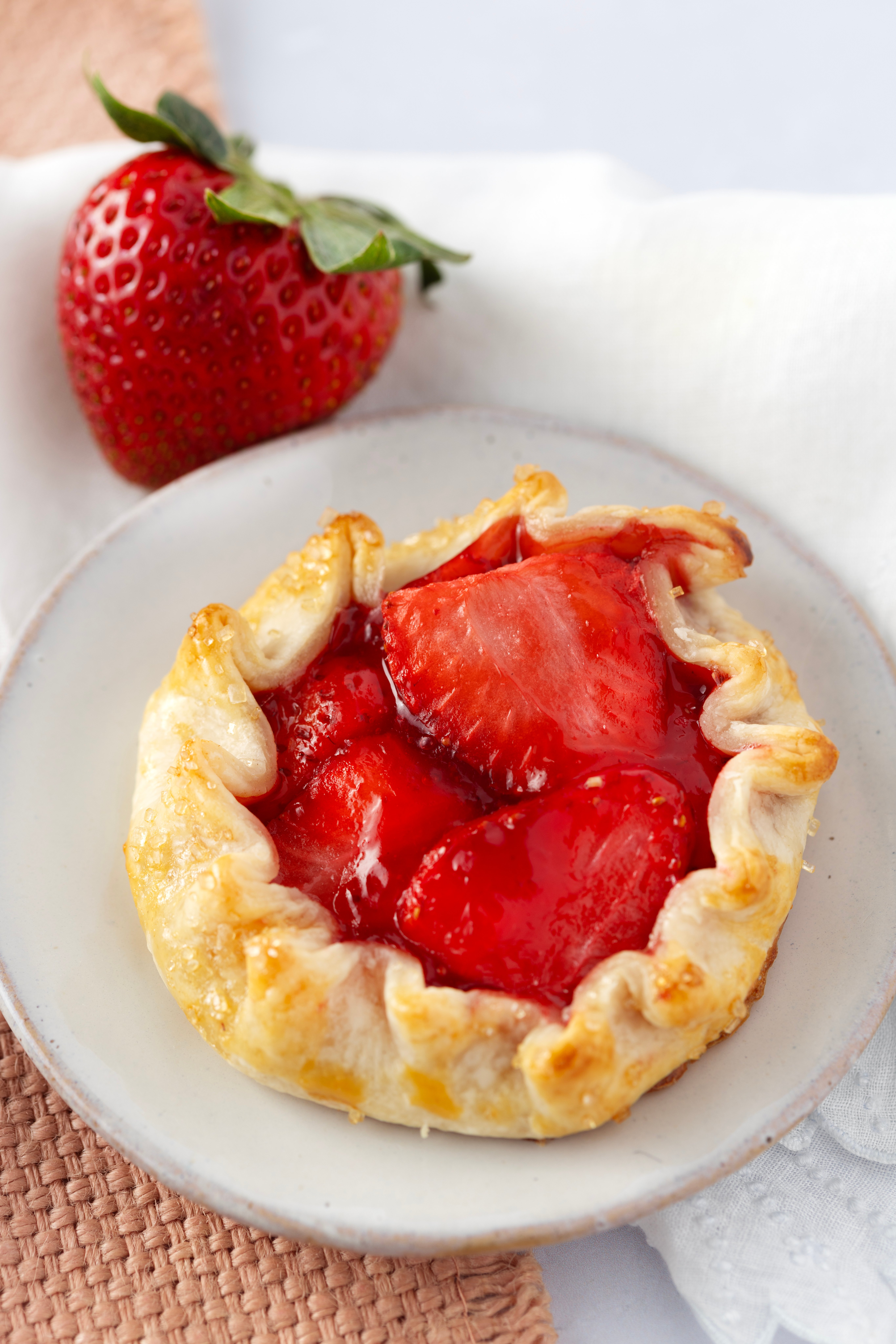 Mini Strawberry Galettes