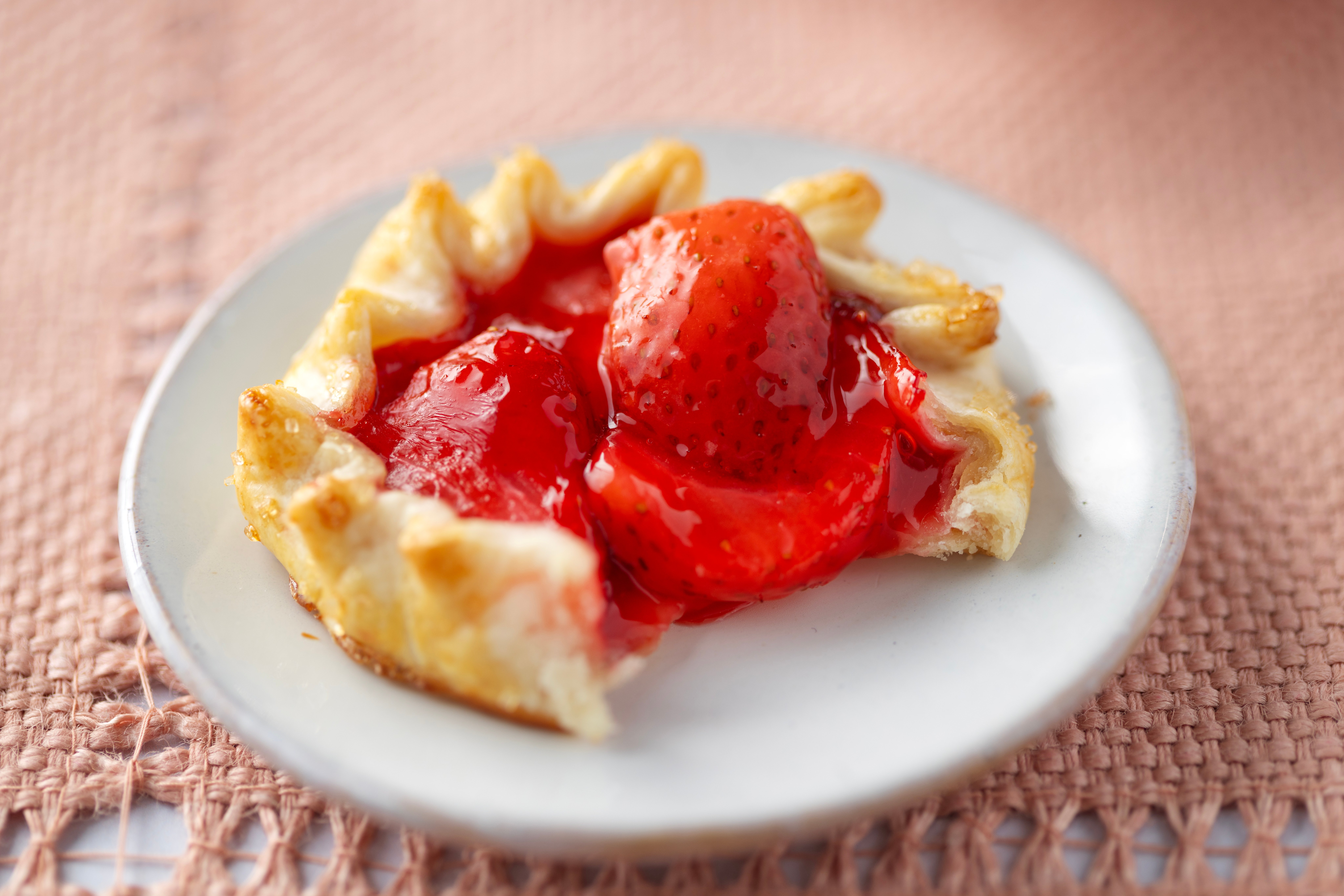 Mini Strawberry Galettes