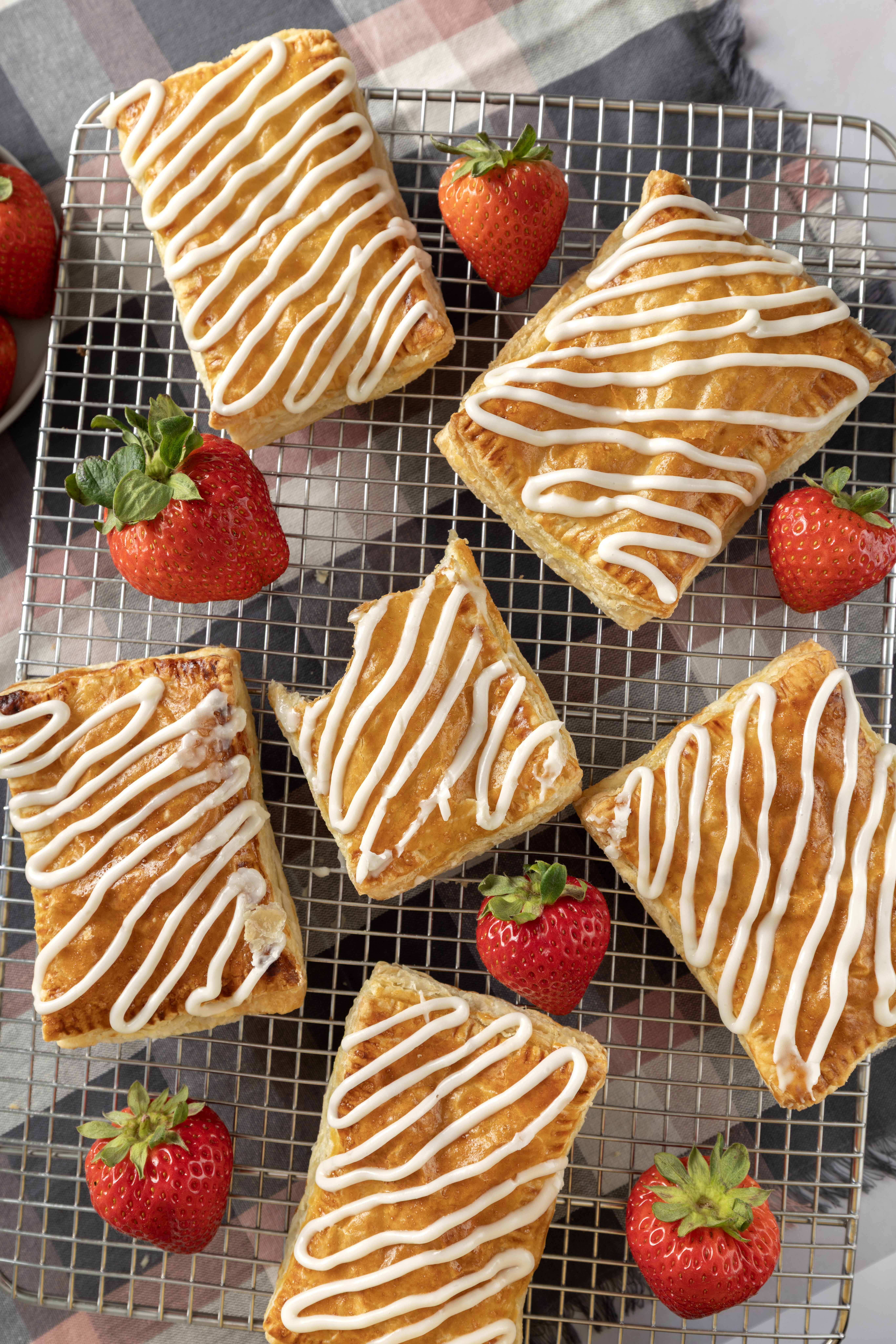 Cream Cheese Strawberry Toaster Pastries