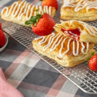 Cream Cheese Strawberry Toaster Pastries