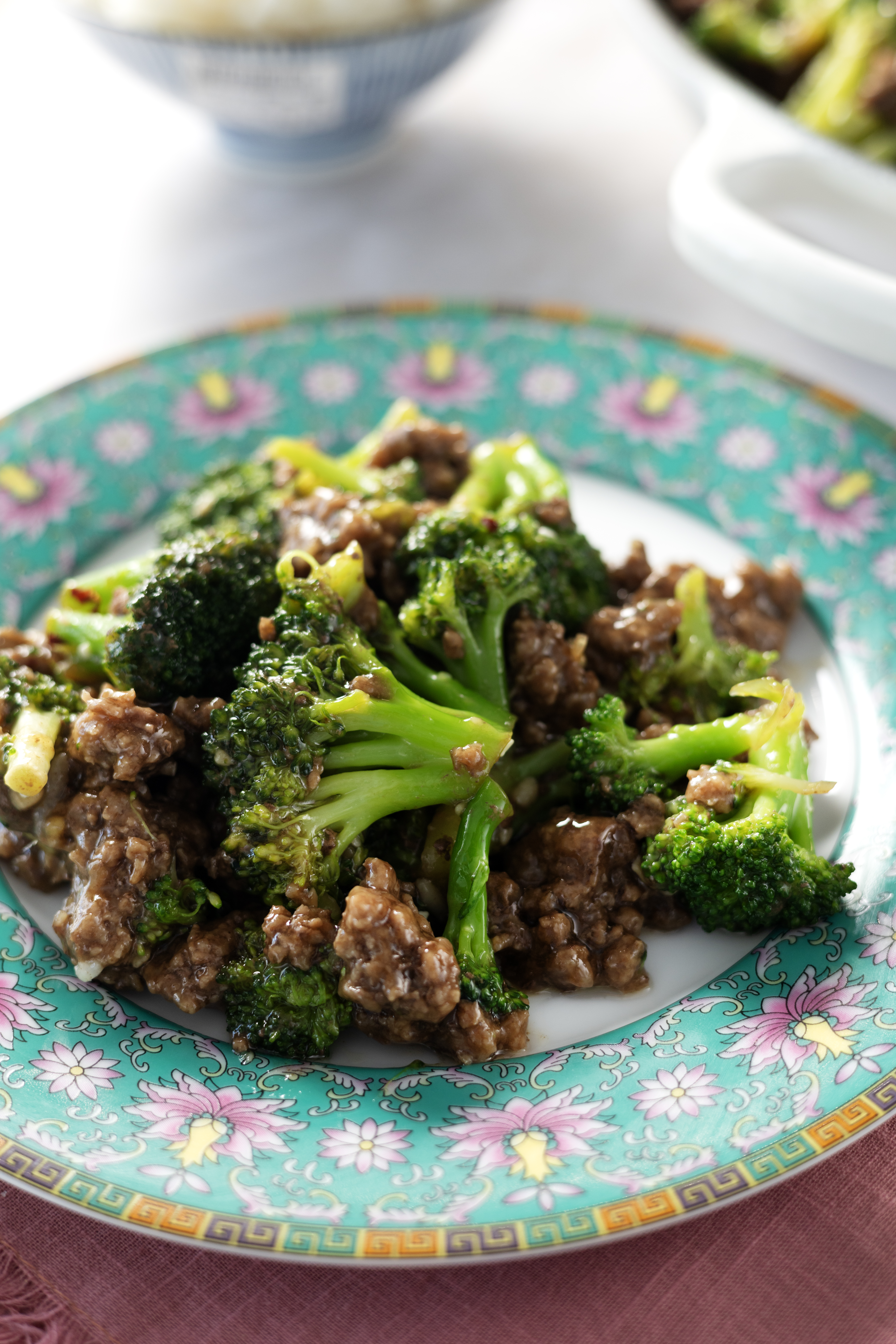 Easy Ground Beef and Broccoli