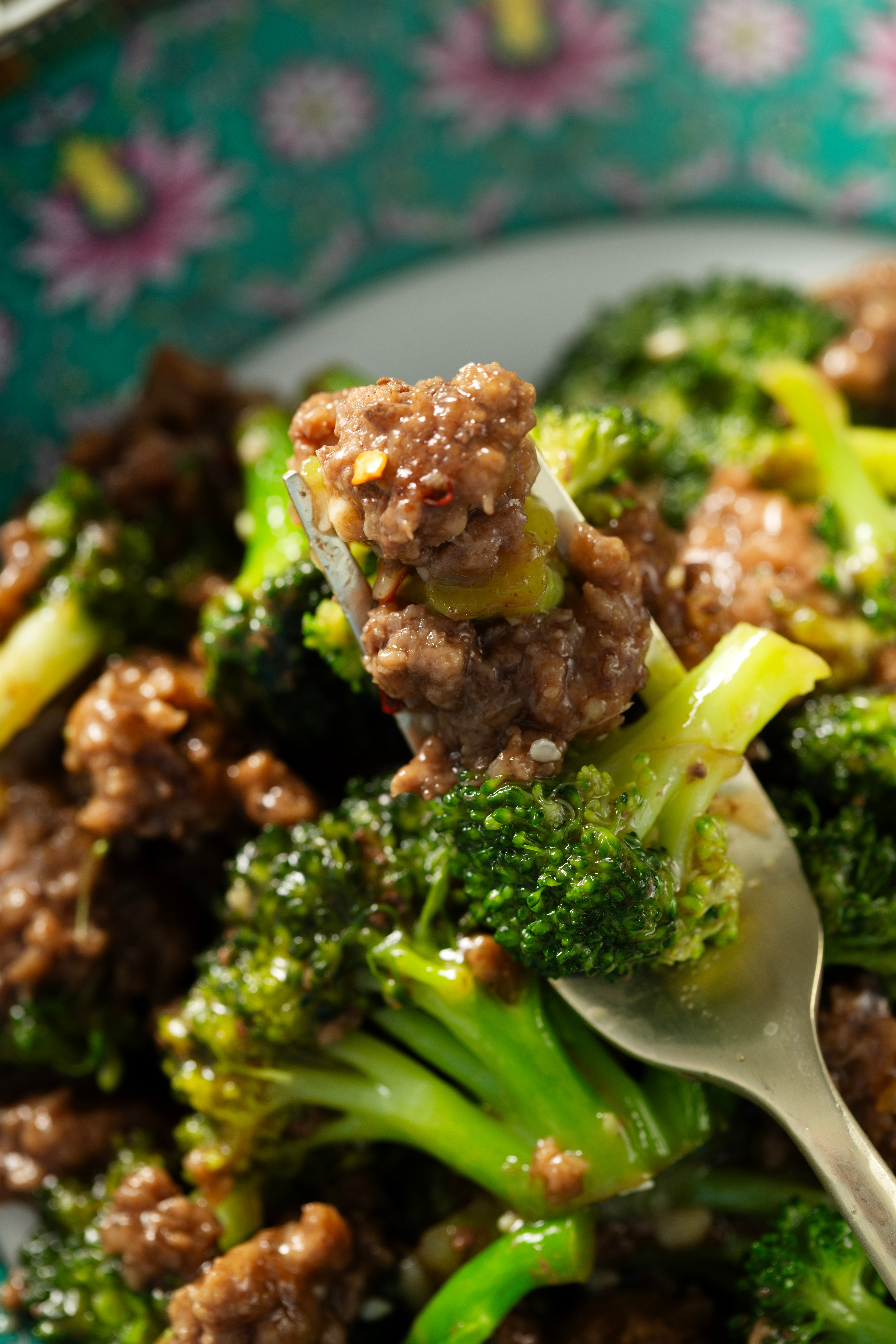 Easy Ground Beef and Broccoli