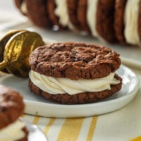 Easy Brownie Cookie Sandwiches