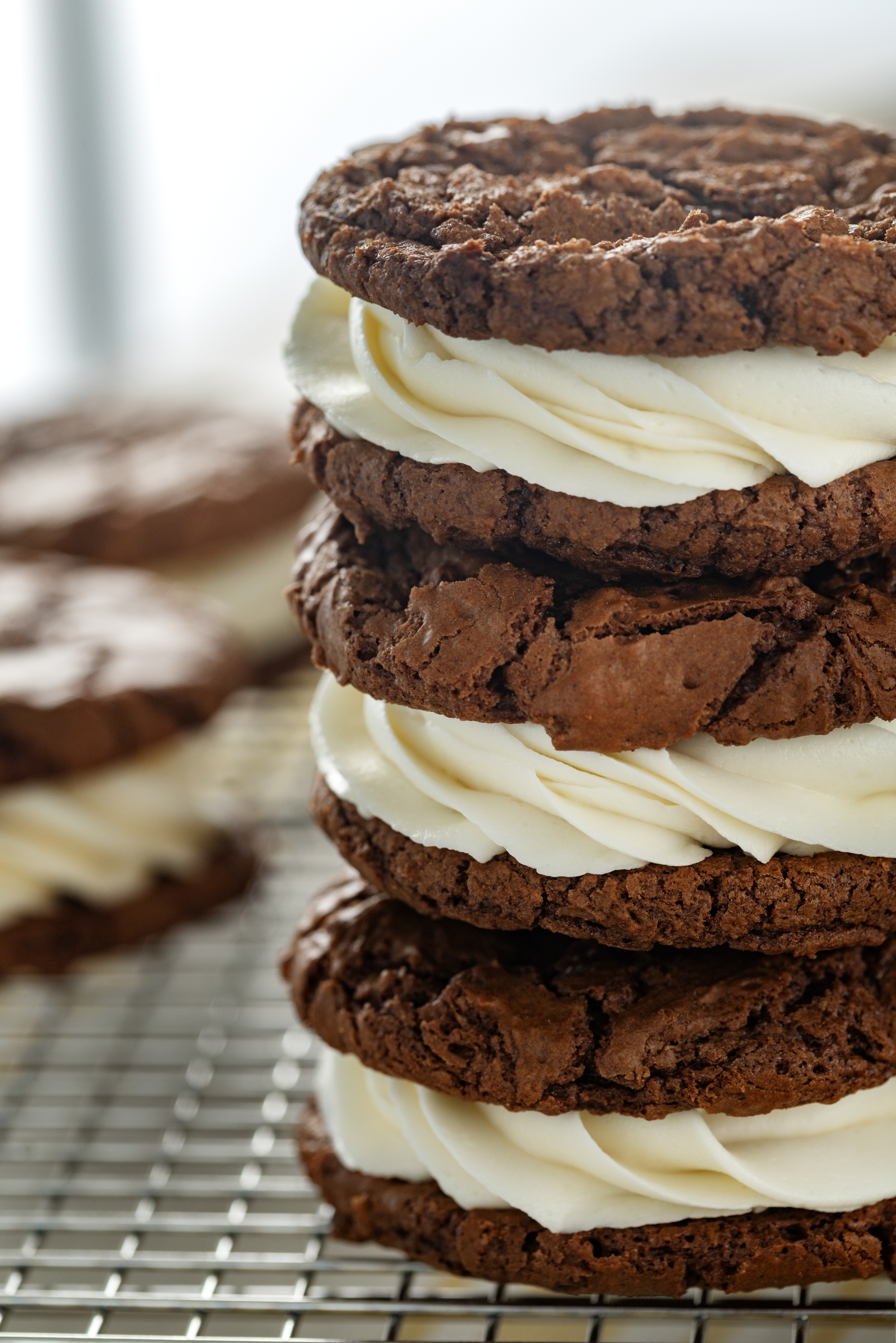 Easy Brownie Cookie Sandwiches