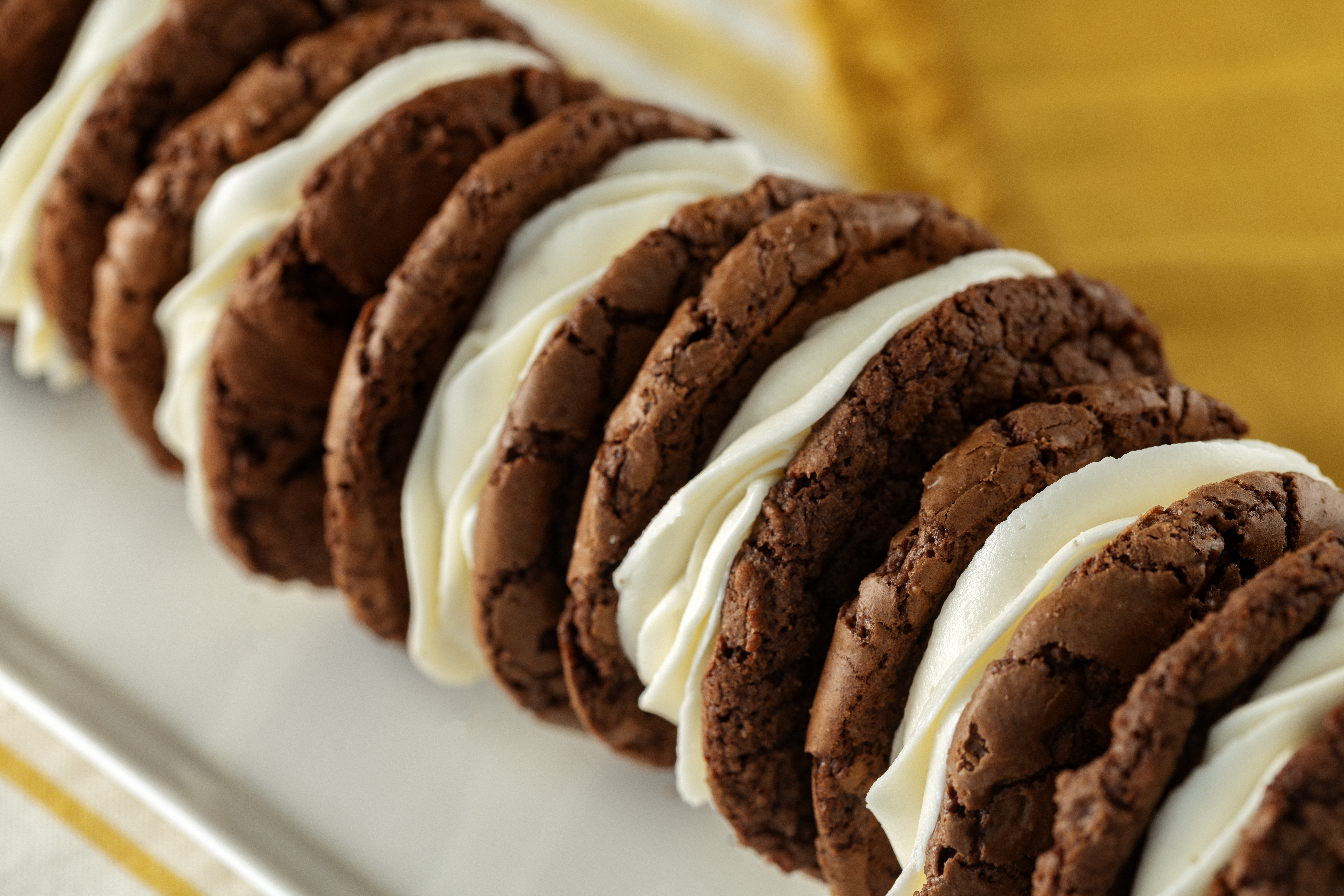 Easy Brownie Cookie Sandwiches