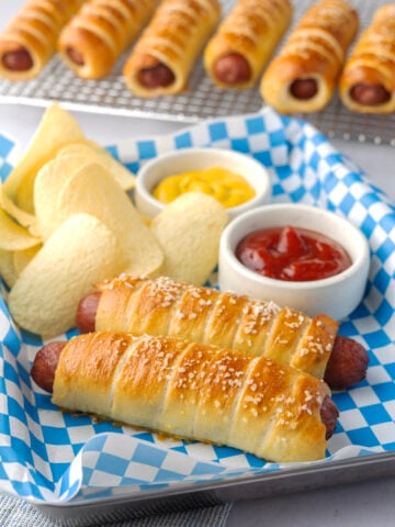 Easy Homemade Pretzel Dogs