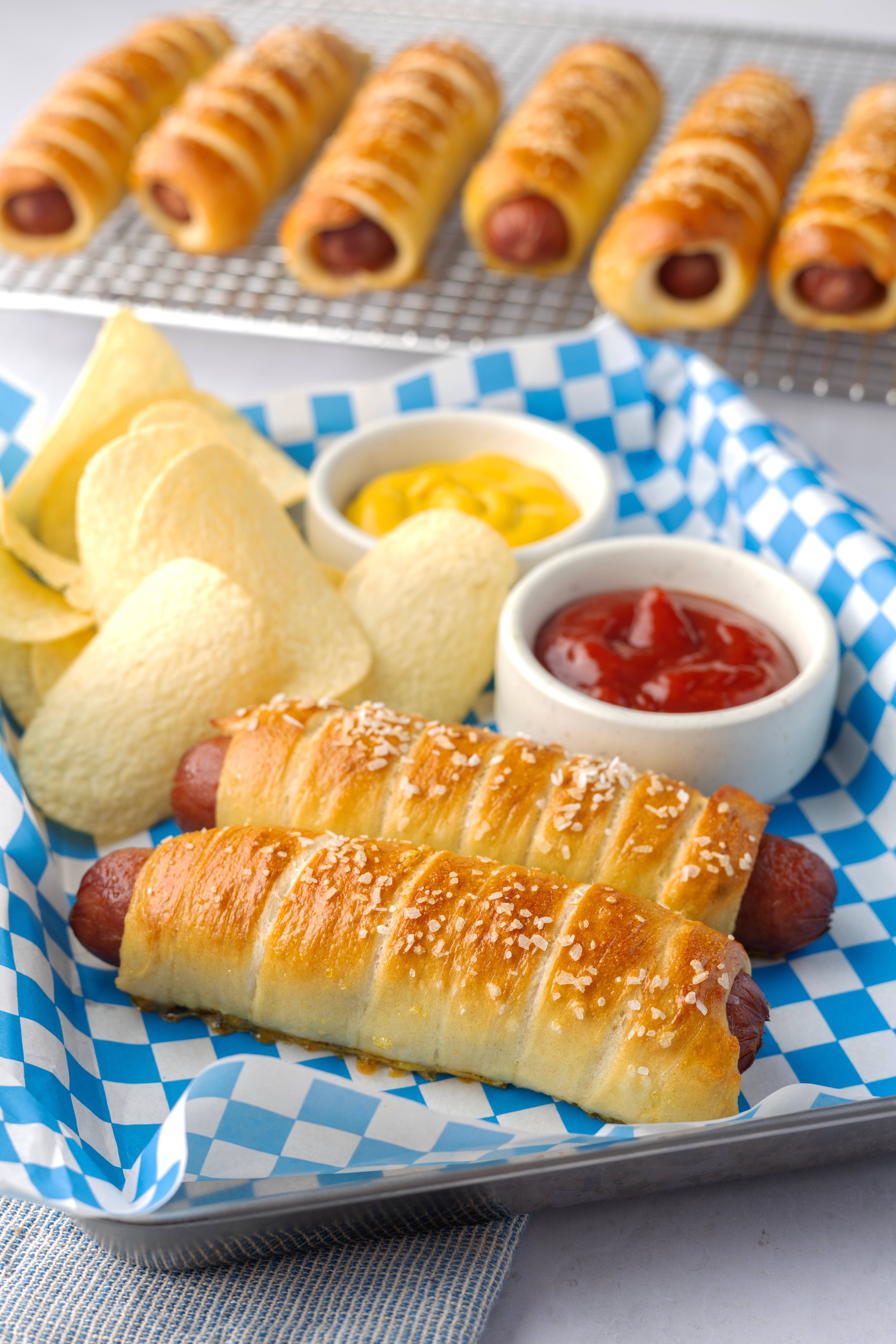Easy Homemade Pretzel Dogs