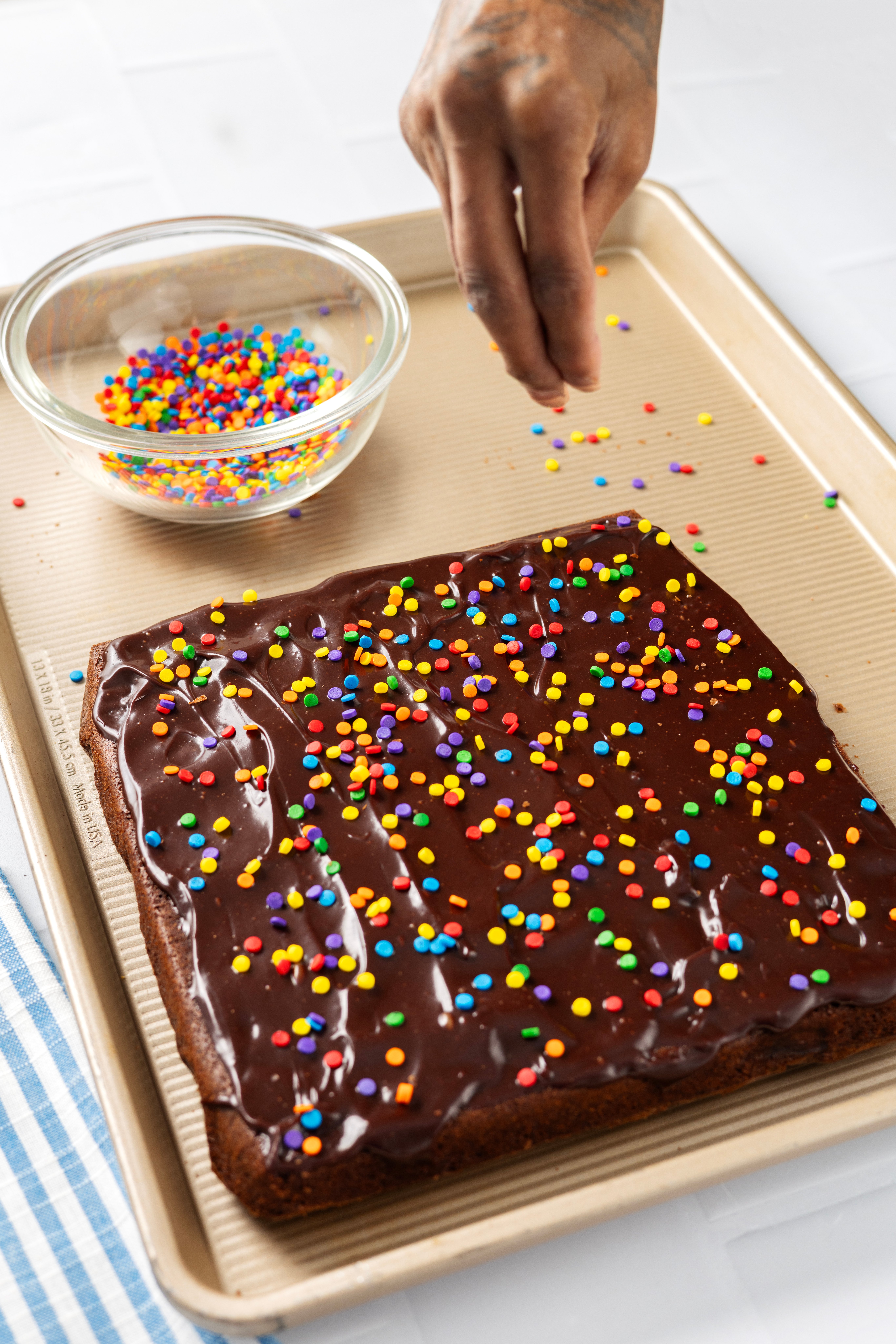 Easy Homemade Cosmic Brownies