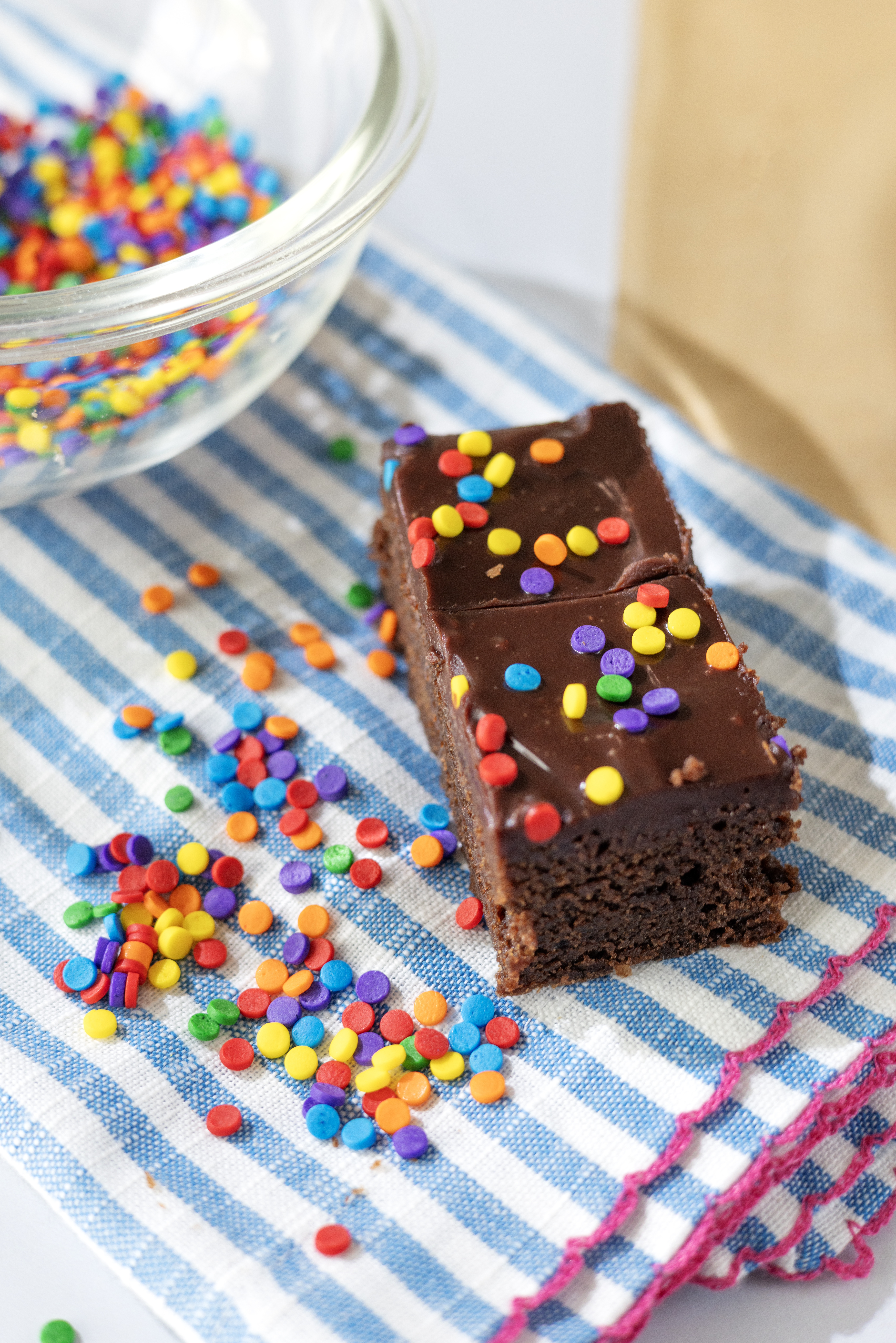 Easy Homemade Cosmic Brownies