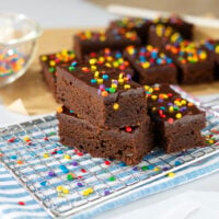 Easy Homemade Cosmic Brownies
