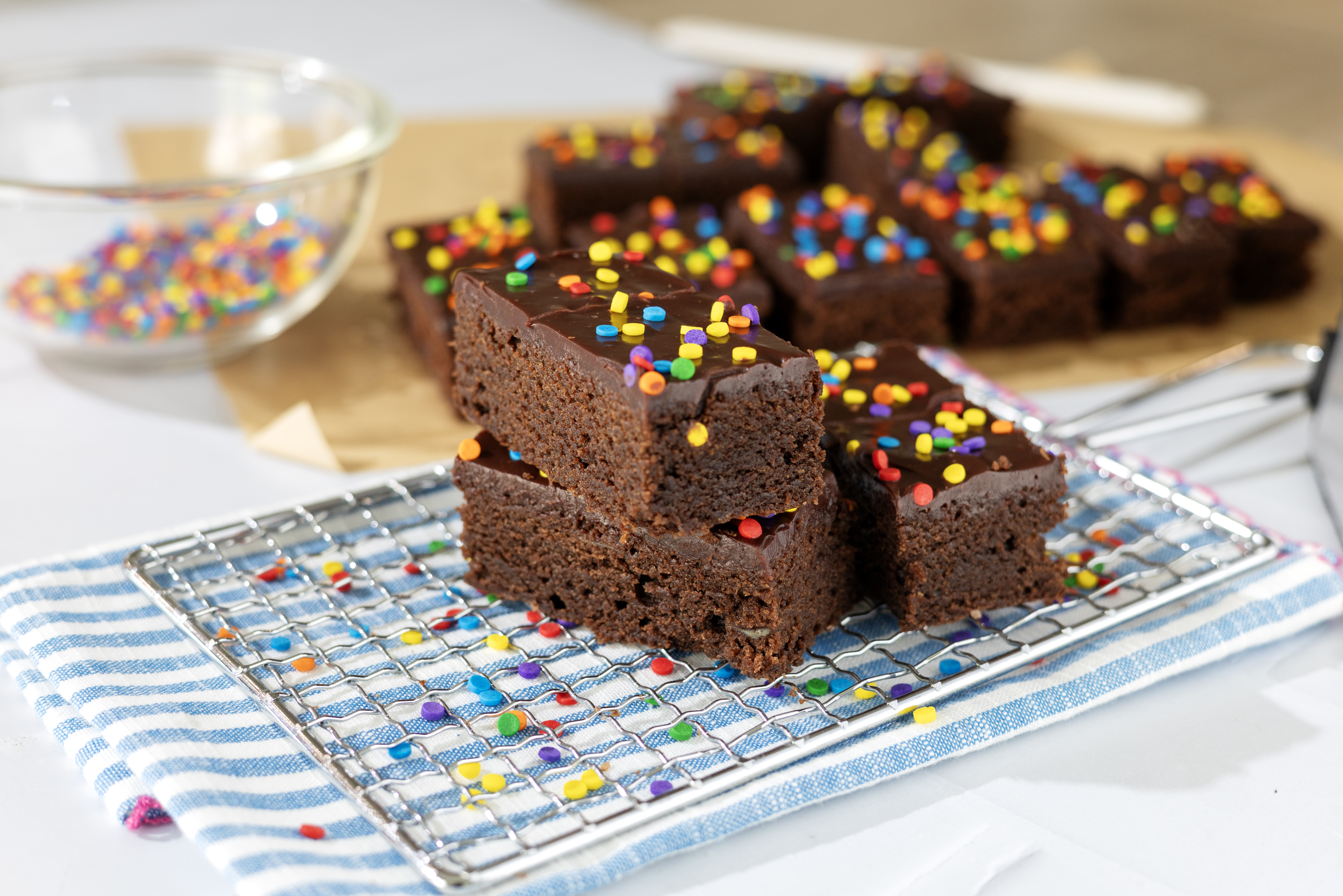 Easy Homemade Cosmic Brownies