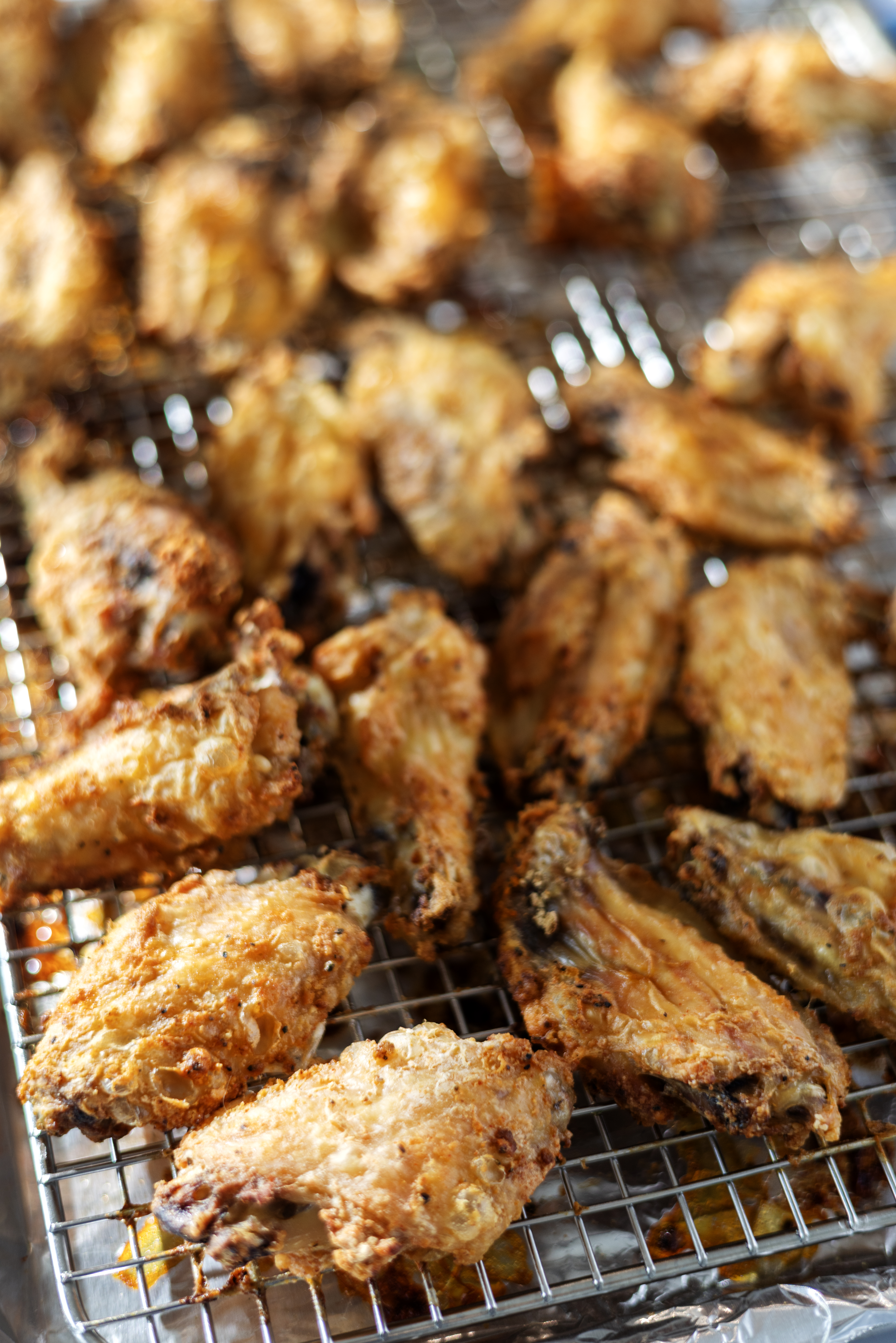 Crispy Baked Cowboy Butter Chicken Wings