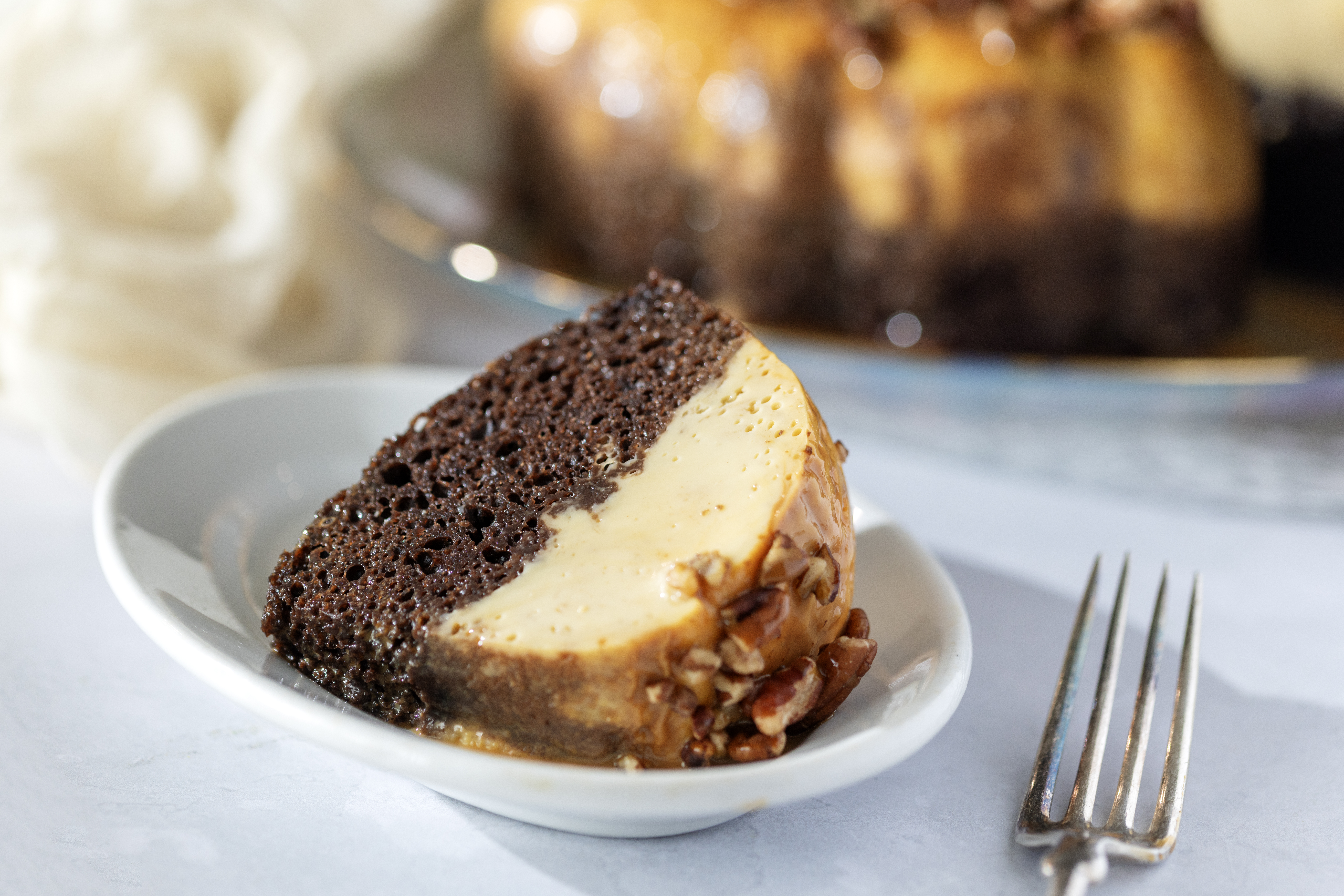 Easy Chocoflan