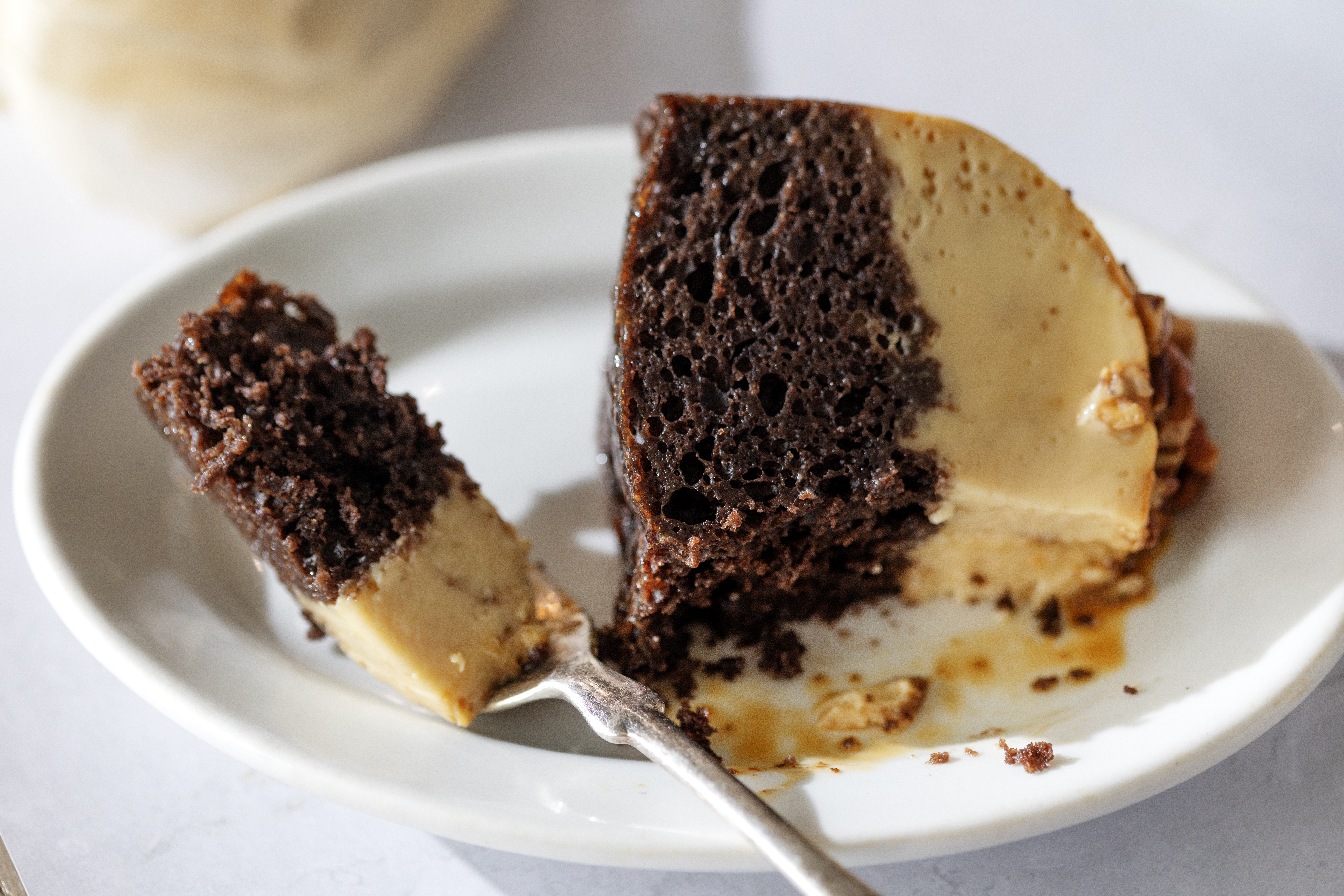Easy Chocoflan
