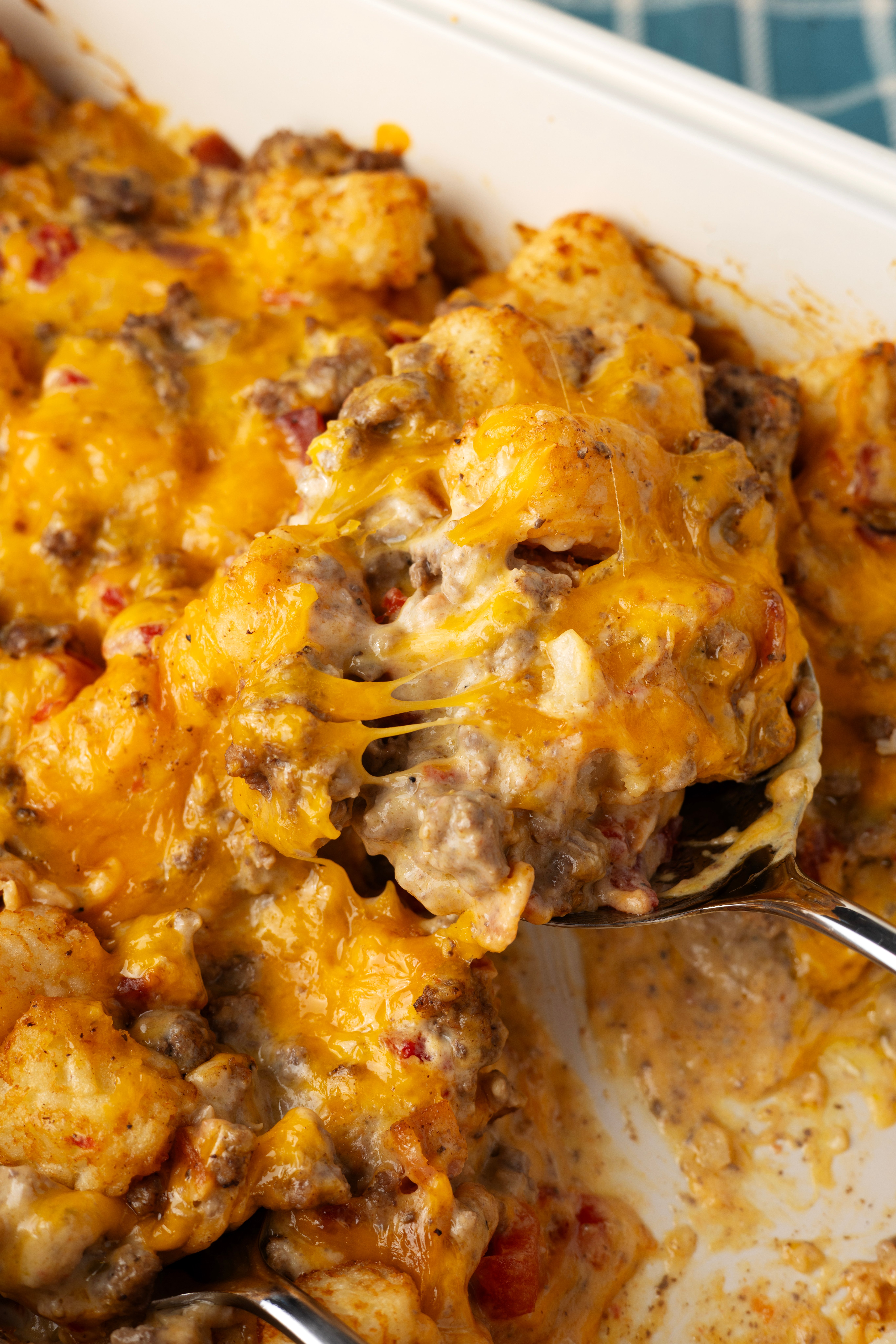 Bacon Cheeseburger Tater Tot Casserole